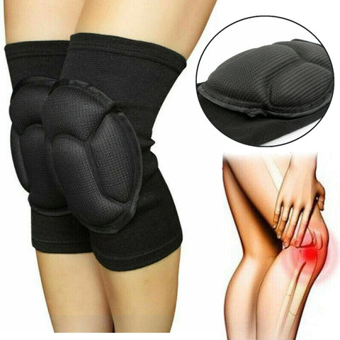 2 x Professional Knee Pads Leg Protector for Sport Work Flooring Construction - Heavy-duty, comfortable knee protection ideal for construction, flooring, and sports activities.