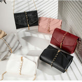 Casual Chain Bag Female Tassel Envelope Bag - Stylish and versatile envelope bag with a chain strap and tassel detailing, perfect for casual outings