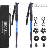 Newcastle Four-Section Trekking Poles - Adjustable and Durable Hiking Gear