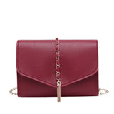 Casual Chain Tassel Bag - Stylish and Versatile Handbag