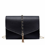 Casual Chain Tassel Bag - Stylish and Versatile Handbag