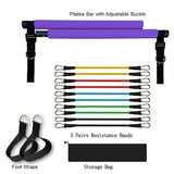 Portable Pilates Bar and Resistance Bands - Complete Home Workout Solution