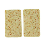 Wood Pulp Dishes Sponge Kitchen Dishwashing Cleaning Scrub Sponge Pack Non-Scratch Cellulose Kitchen Sponge