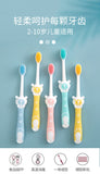 BPA free cute cartoon infant toothbrush soft manual baby training toothbrush gum care teether toothbrush