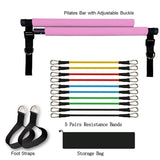 Portable Pilates Bar and Resistance Bands - Complete Home Workout Solution