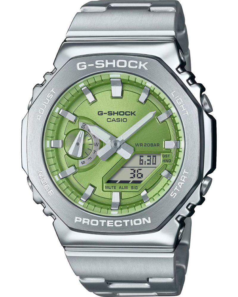 Casio G-Shock Octagon Green Dial Watch