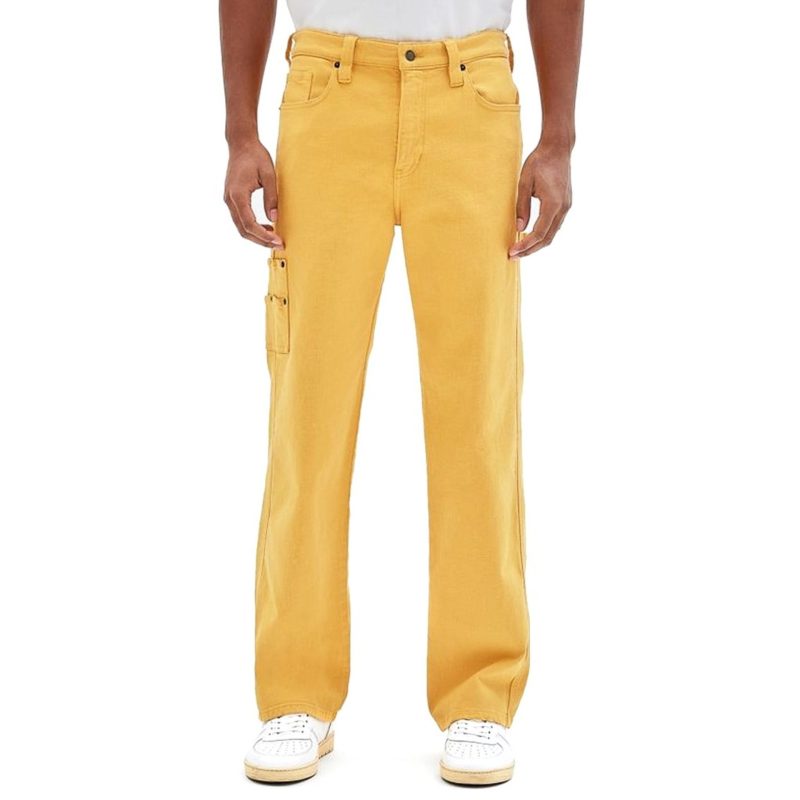 Guess Golden Yellow Utility Jeans