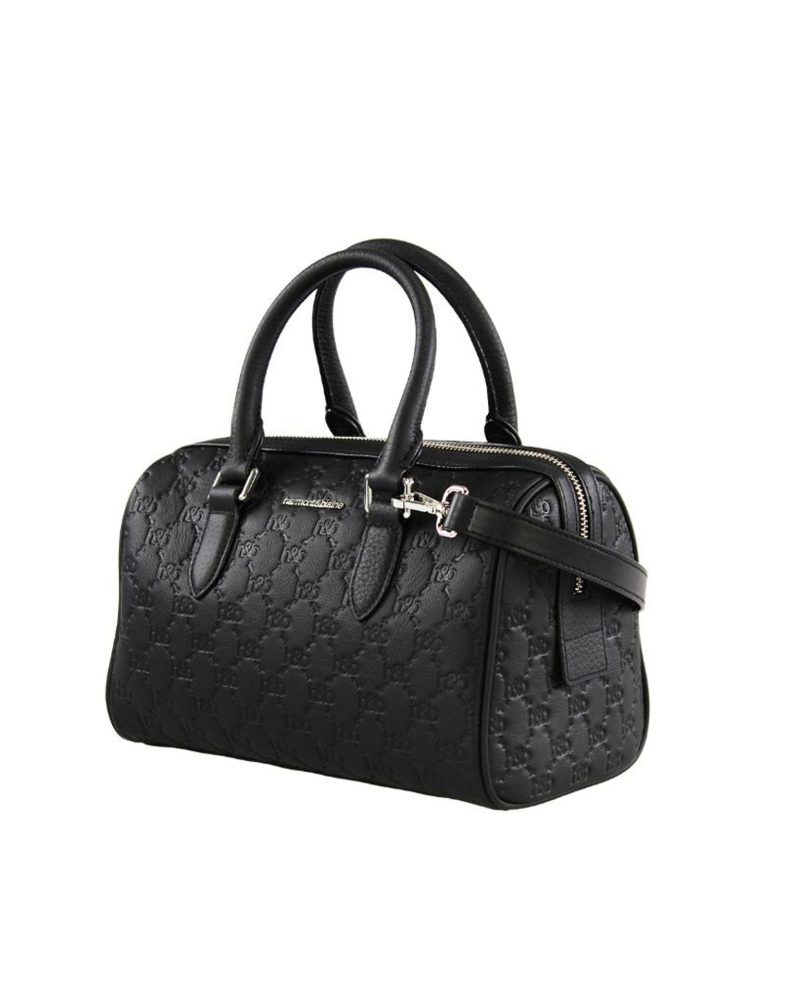 Harmont & Blaine Black Synthetic Leather Bag