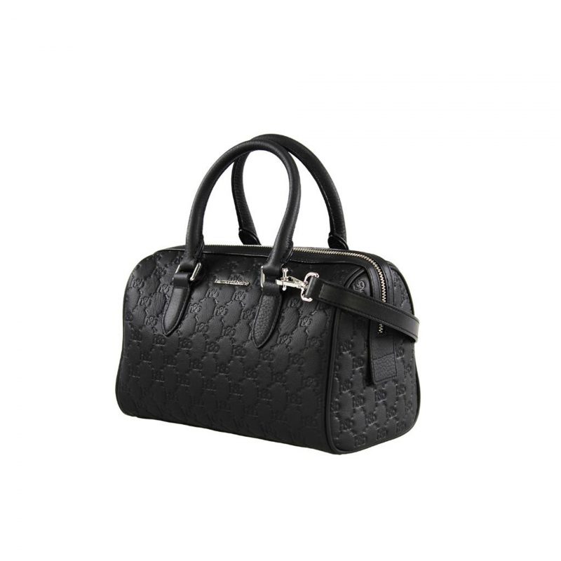 Harmont & Blaine Black Synthetic Leather Bag