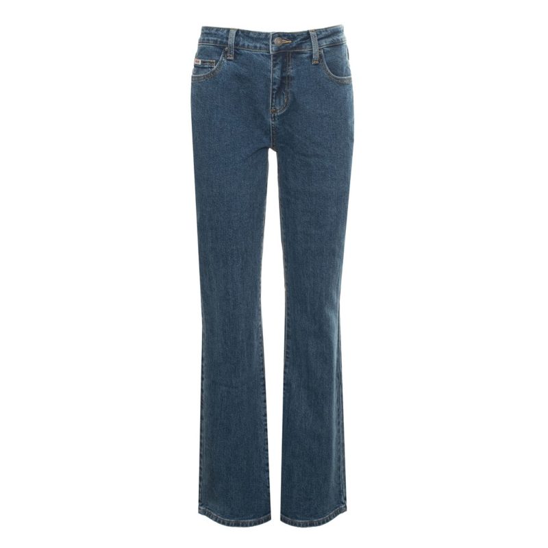 Guess Blue Mid-Wash Bootcut Jeans