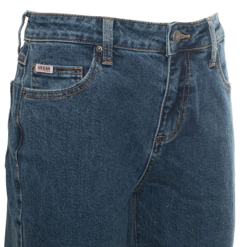 Guess Blue Mid-Wash Bootcut Jeans