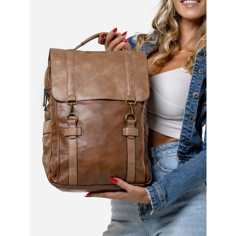 Herling Lennox Taupe Rucksack