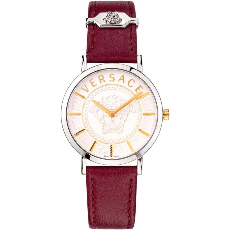 Versace V- Medusa Dial Red Luxury Women’s Watch