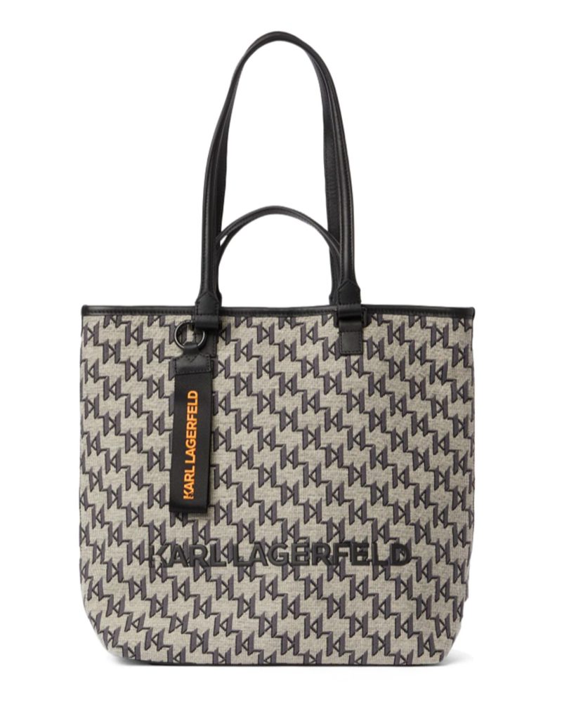 Karl Lagerfeld Monogram Shopper Tote