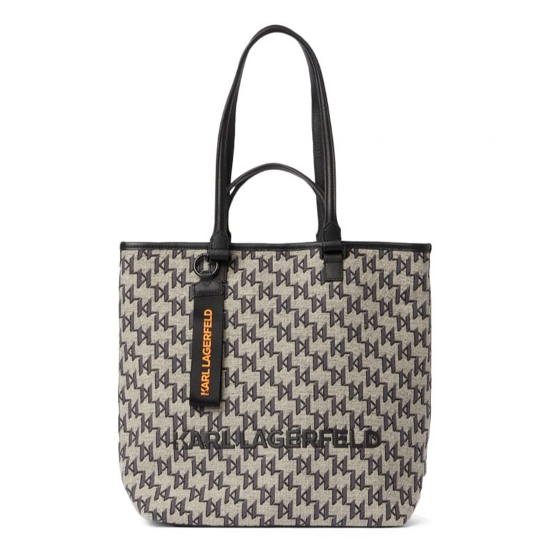 Karl Lagerfeld Monogram Shopper Tote