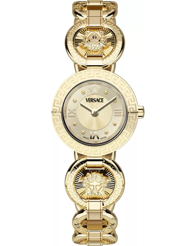 Versace Gold Medusa Link Watch