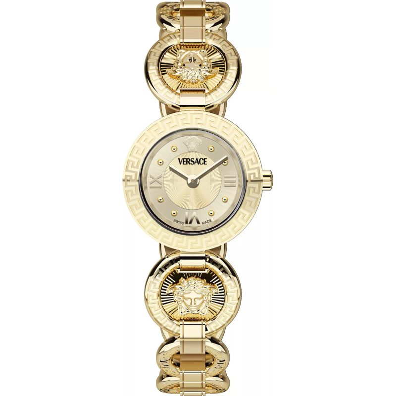 Versace Gold Medusa Link Watch