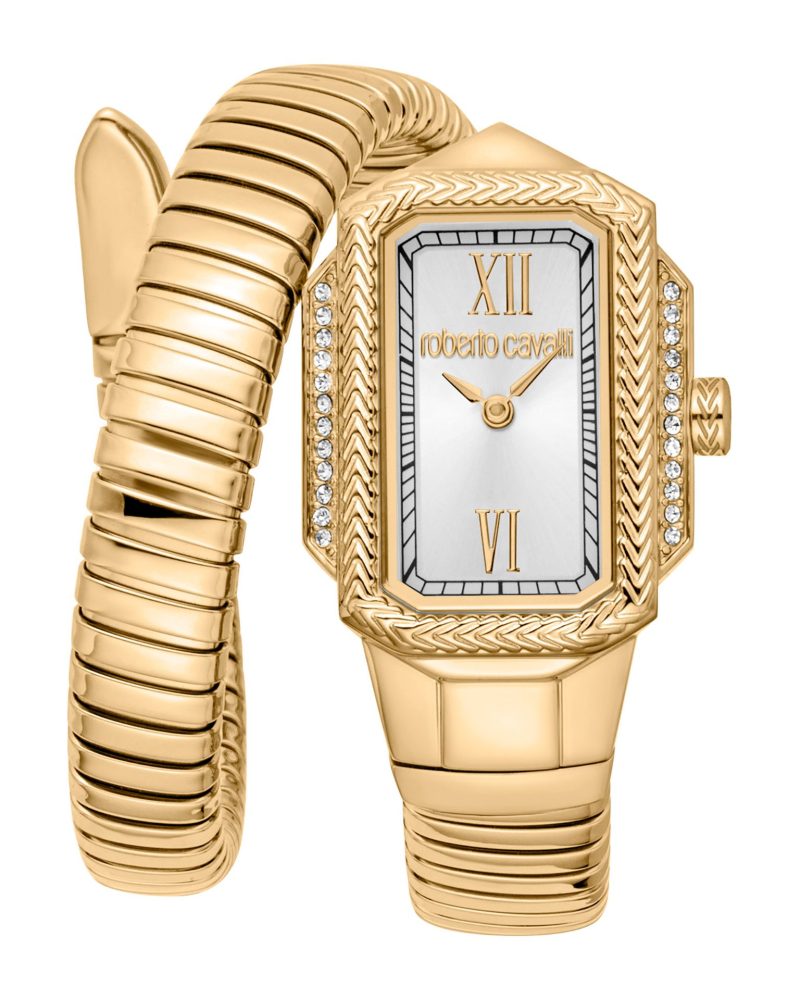 Roberto Cavalli Serpente Gold Luxury Women’s Watch