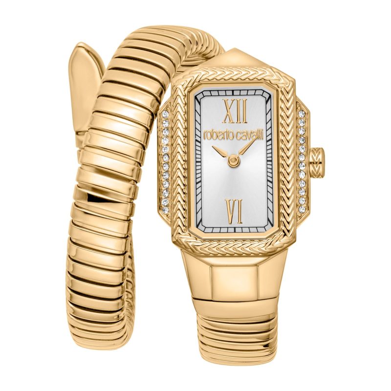 Roberto Cavalli Serpente Gold Luxury Women’s Watch