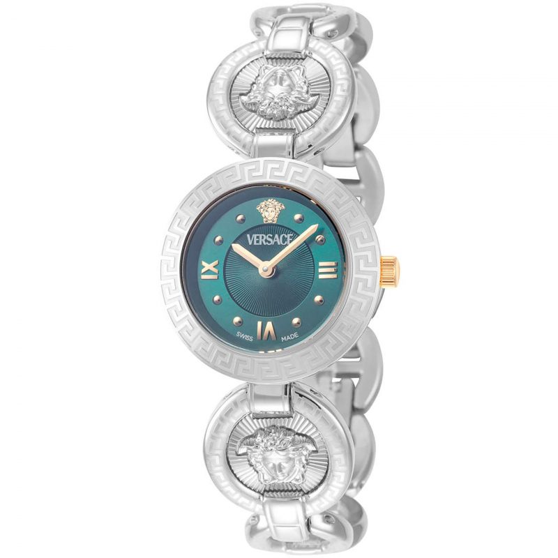 Versace Greca Teal Regalia Watch