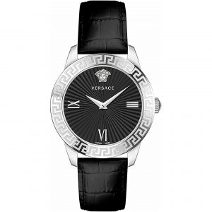 Versace Black Greca Signature Watch
