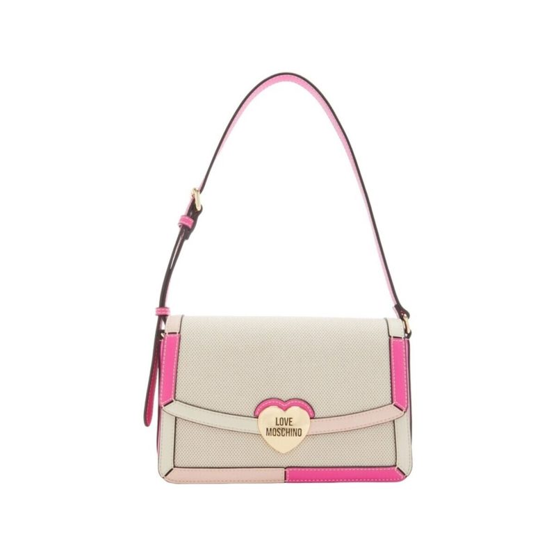 Love Moschino Heart Clasp Shoulder Bag