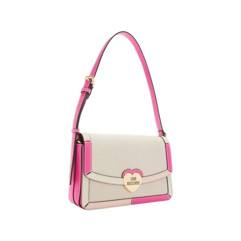 Love Moschino Heart Clasp Shoulder Bag