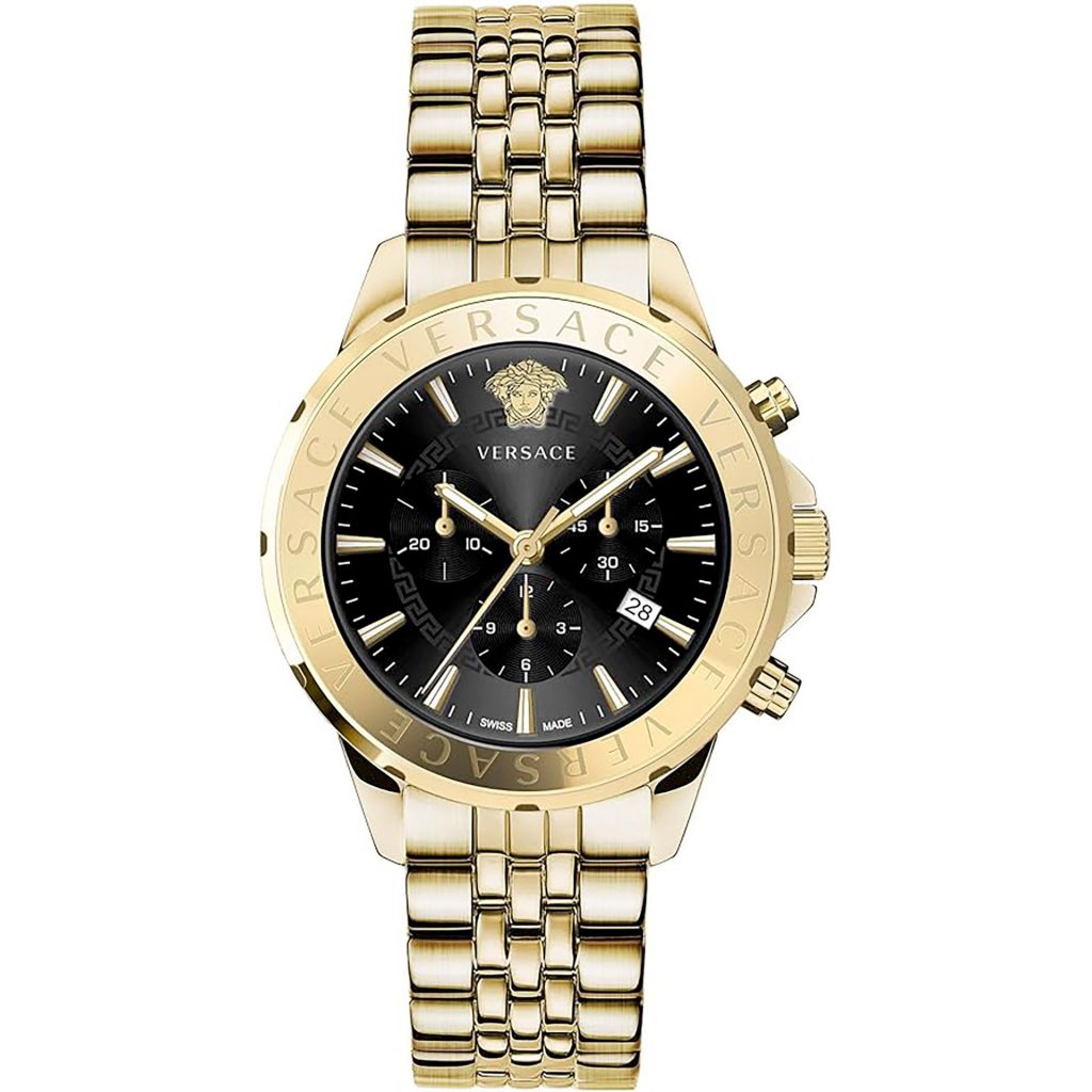 Versace Gold Medusa Chronograph