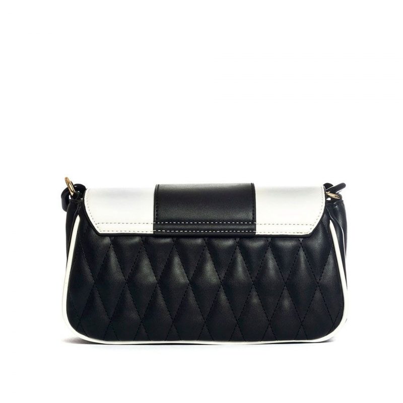 Versace Jeans Couture Quilted Color-Block Shoulder Bag