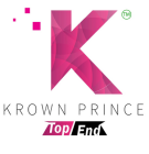 Krownprince logo , of a premium luxury fashion brand , top 3 in america, most trusted